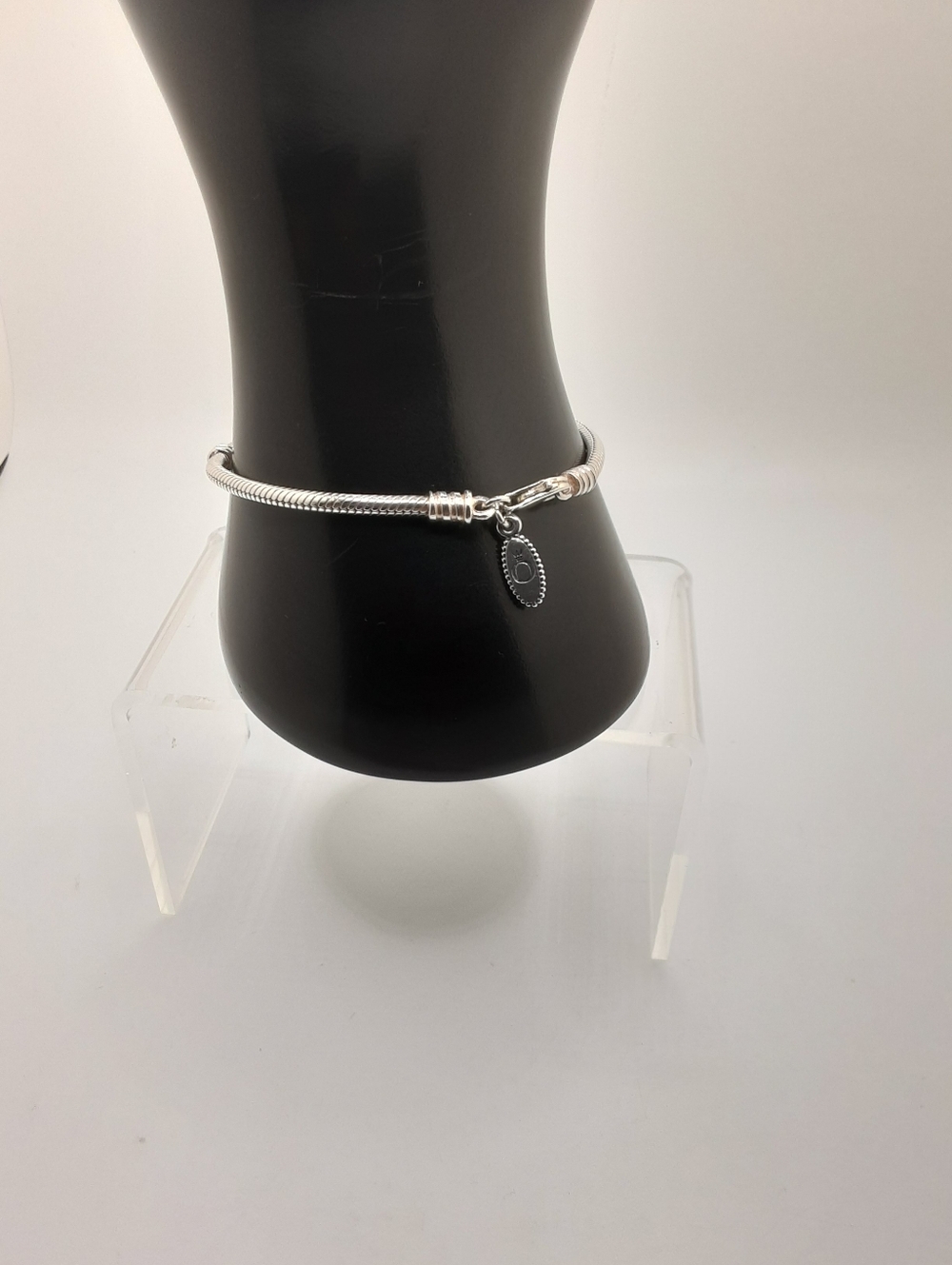 Authentic Pandora Snake Chain Bracelet 7" - Excellent Used Condition